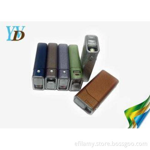 ABS Aluminum 3000mAh Mobile Portable Power Bank With Cigar